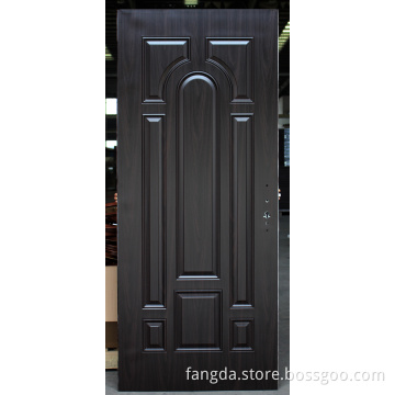 Dark walnut American steel door